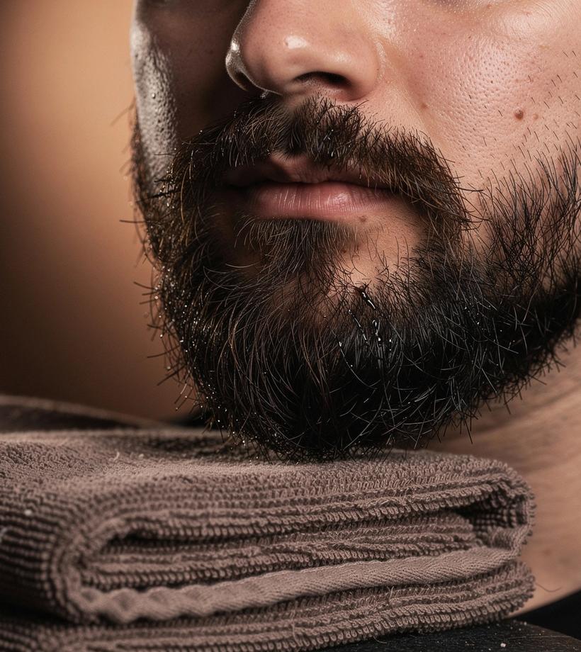 Beard oil finish